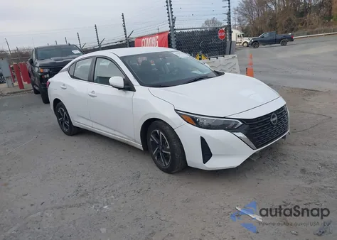 2025 Nissan Sentra Sv from USA, damaged, VIN 3N1AB8CV9SY295423